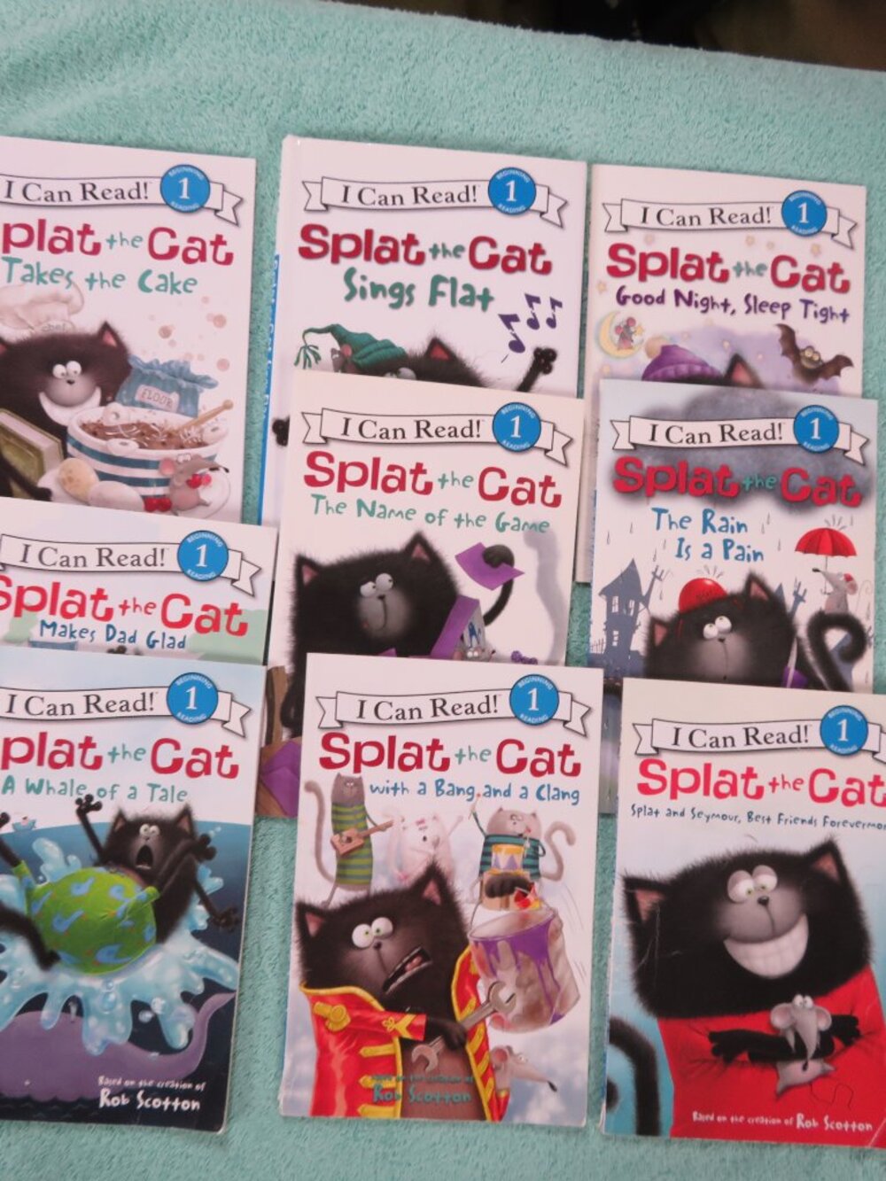 Splat The Cat Books - 9